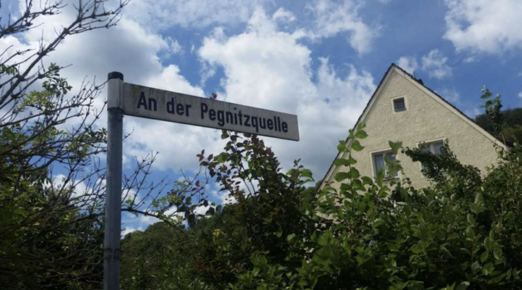 Pegnitz sign post