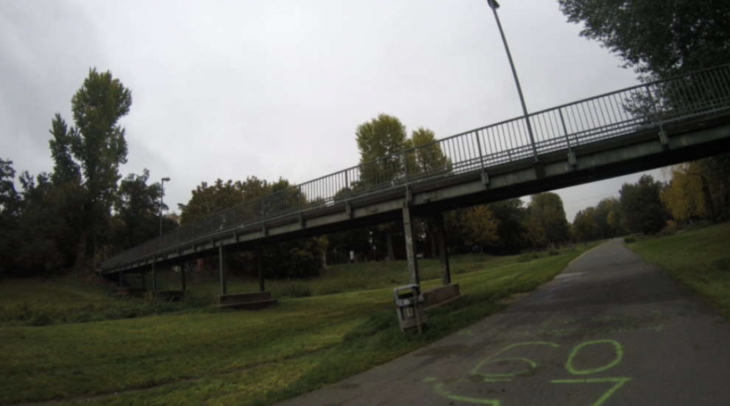 small metal bridge