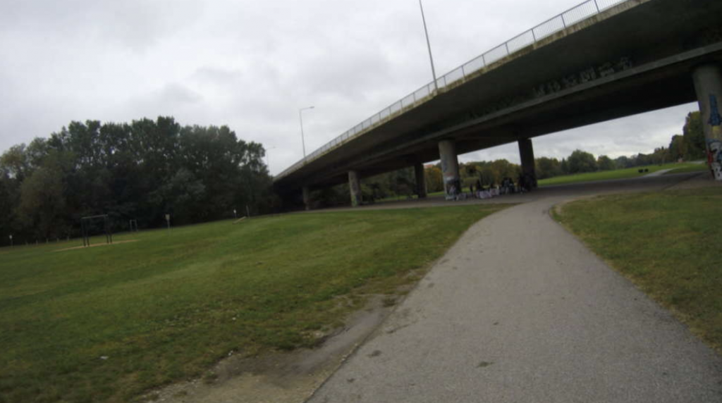 massive concrete bridge
